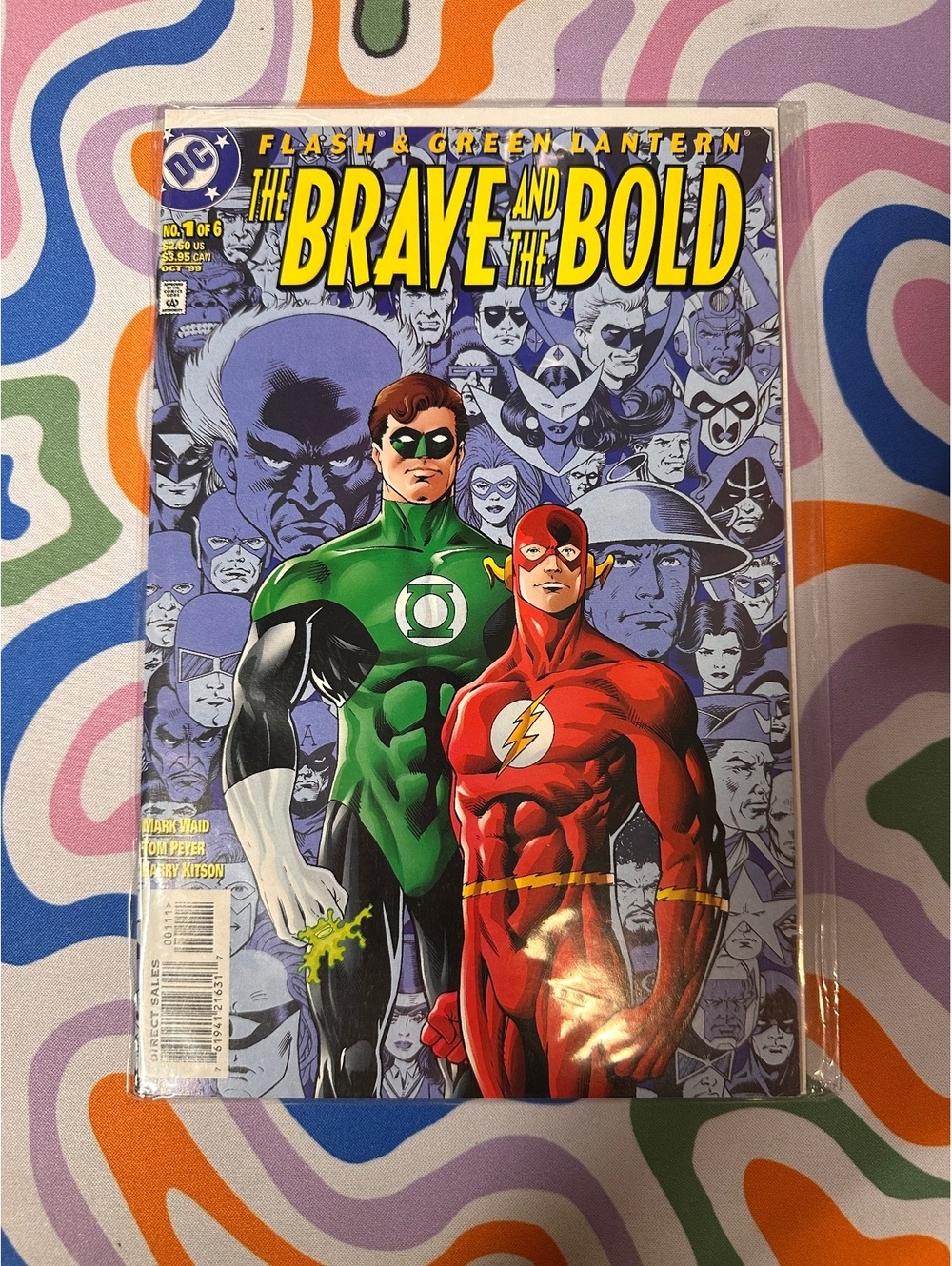The Brave and the Bold Flash and Green Lantern comic book